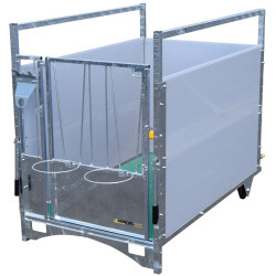 STANDARD - PVC wheeled calf box - Model Single