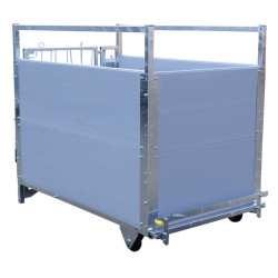 STANDARD - PVC wheeled calf box - Model Single