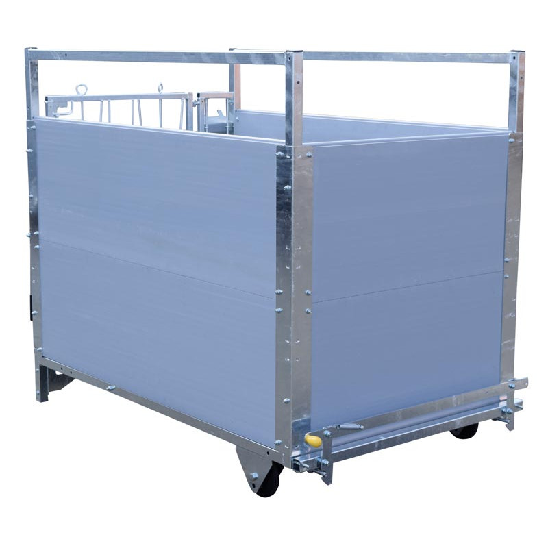 STANDARD - PVC wheeled calf box - Model Single