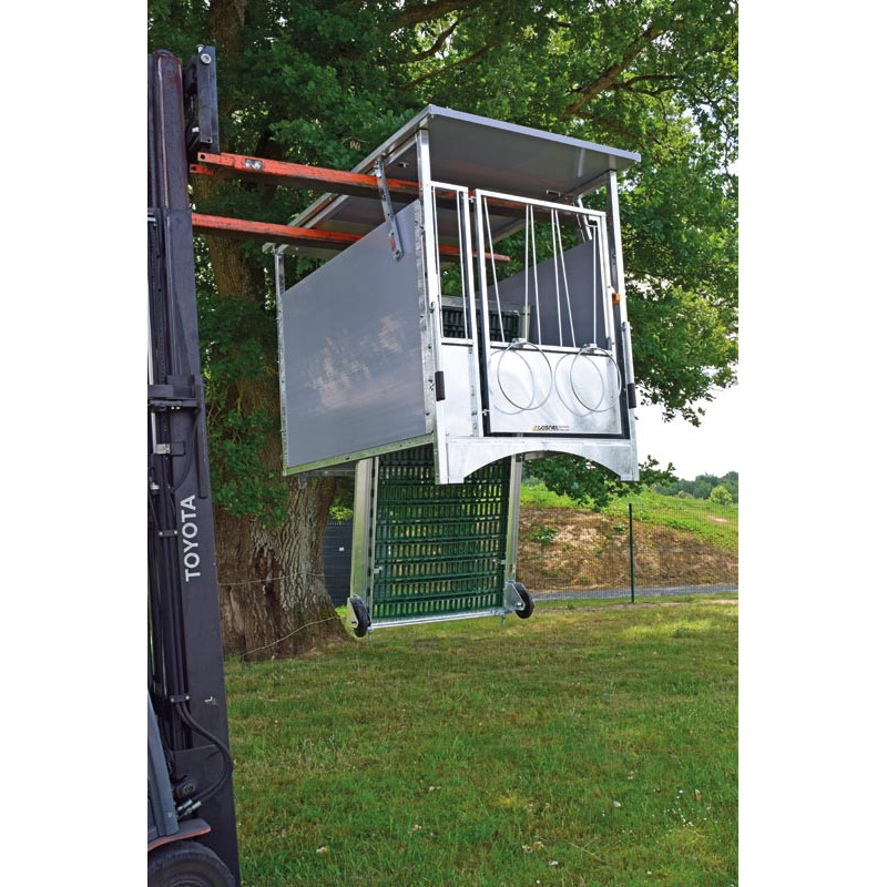 STANDARD - PVC wheeled calf box - Model Single