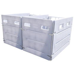 HDPE rear panel for HYGIENE PRO calf box