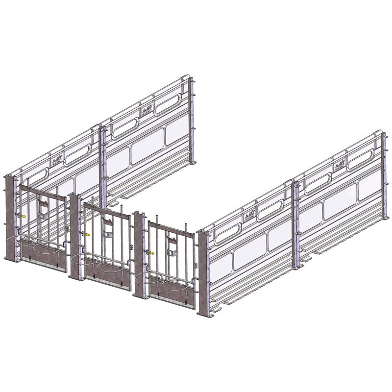 Partition for Hygiene Plus calf pen Partition for Hygiene Plus calf pen