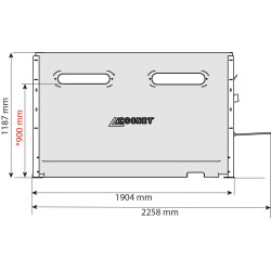 Partition for Hygiene Plus calf pen Partition for Hygiene Plus calf pen