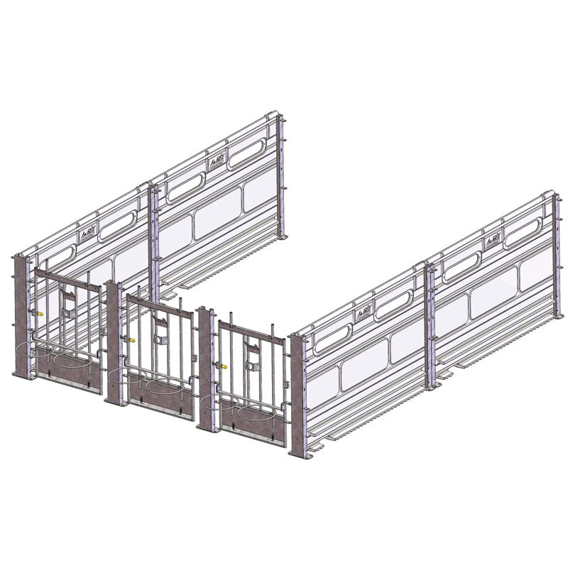 Front for calf pen Front for calf pen