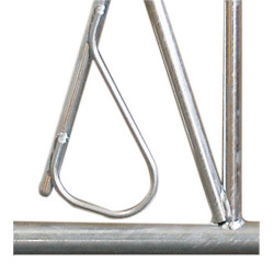 4 places/2 m JUNIOR COMFORT SR calf headlock panel without bucket holder 4 places/2 m JUNIOR COMFORT SR calf headlock panel without bucket holder