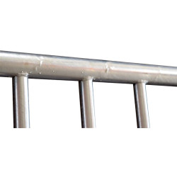 Ø 42.4 mm barred partition - Length 3 m Ø 42.4 mm barred partition - Length 3 m