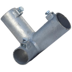 Double connection for cubicle 