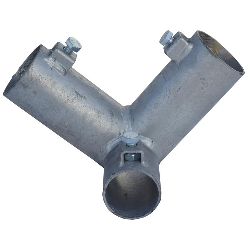 Double connection for cubicle 