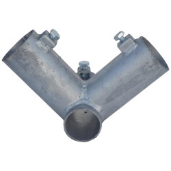 Double connection for cubicle 