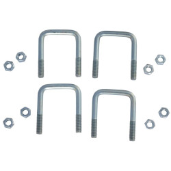 Square 60 mm U-bolt Square 60 mm U-bolt