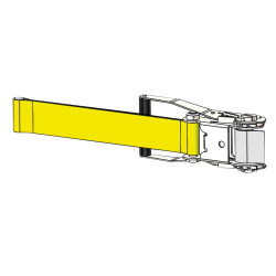Ratchet tightener with strap (width: 50 mm)
