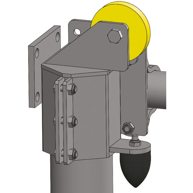 2.30/3.40 m lifting partition barrier for cubicle corridor
