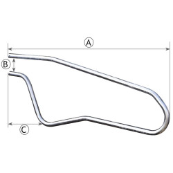 Supercomfort cubicle divider for adult cows Supercomfort cubicle divider for adult cows