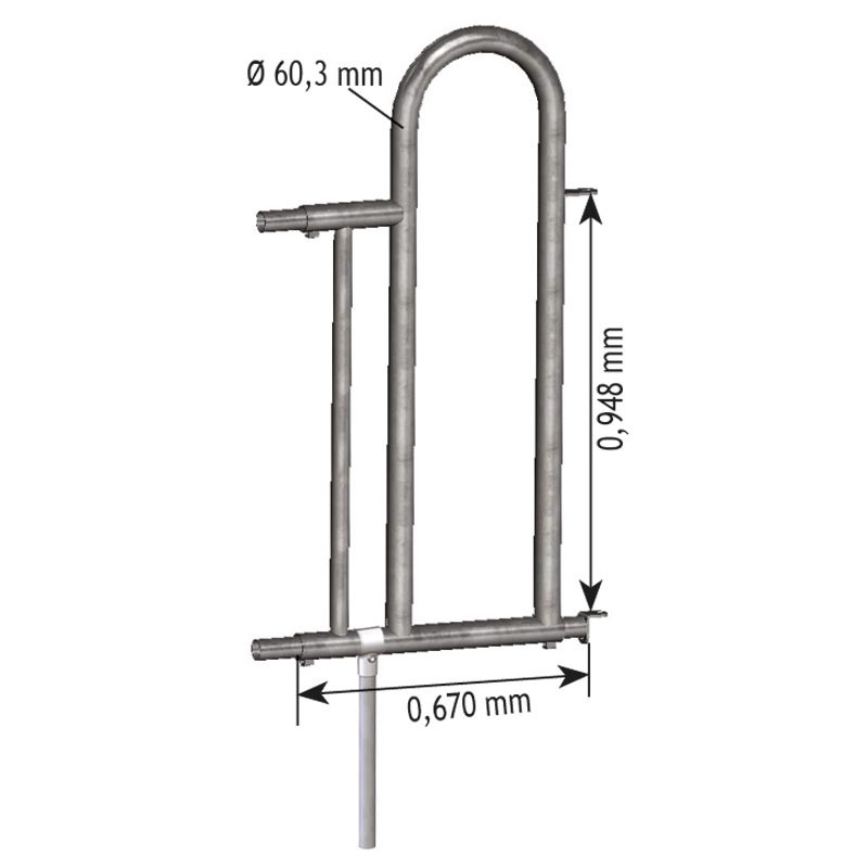 Opening-end for humans for Comfort headlock panel