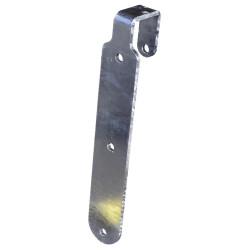Fastening reinforcement non-adjustable on low wall for headlock panel