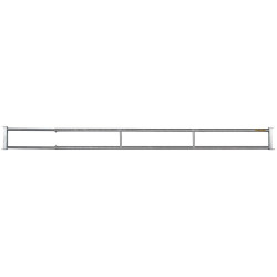 Extendable 2-rail feed panel - 4/5 m