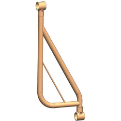 Start or end ends for diagonal feed panels in kit form Start or end ends for diagonal feed panels in kit form