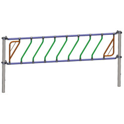 Start or end ends for diagonal feed panels in kit form Start or end ends for diagonal feed panels in kit form