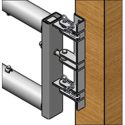 2-rail (Ø 88 mm) feed panel - 6 m 2-rail (Ø 88 mm) feed panel - 6 m