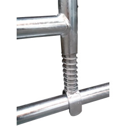 5-rail front end with man passage gate for stall barrier H. 1.15 m