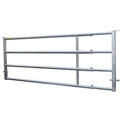 4-rail panel front end for stall barrier 4-rail panel front end for stall barrier