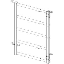 Extendable gate 0.895/ 1.33 m