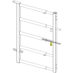 Extendable gate 0.895/ 1.33 m