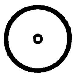  Ø 102 mm bared post to embed - H. 1.68 m - Thick. 4 mm