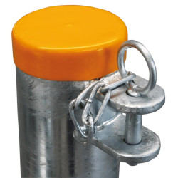 Rubber sealing cap for Ø 102 mm round post