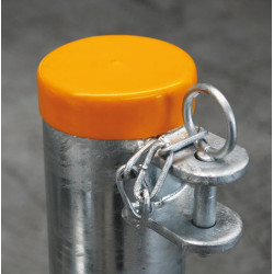 Rubber sealing cap for Ø 102 mm round post