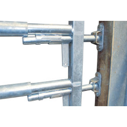 Standard front and side wall plate for lock