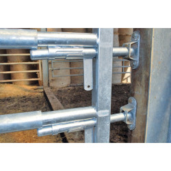 Standard front and side wall plate for lock