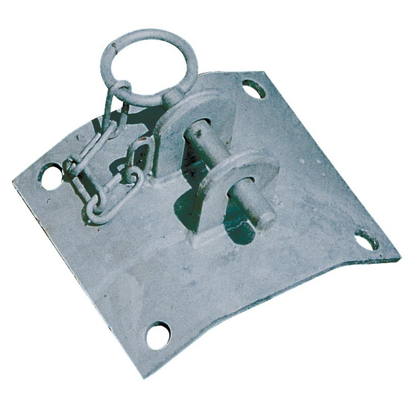 Single fastening for column