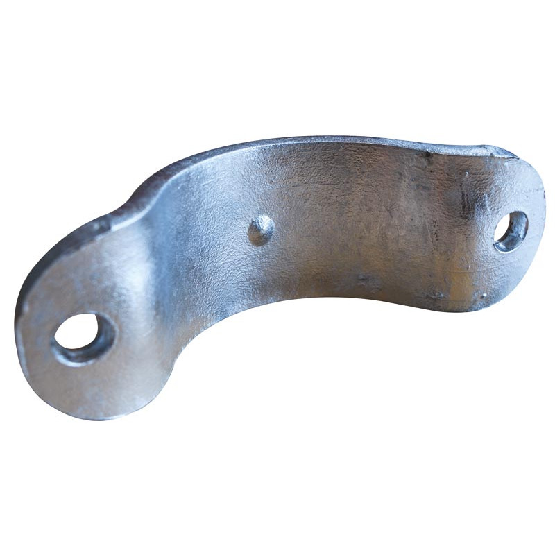 Bared 1/2 bracket for round Ø 102 mm posts