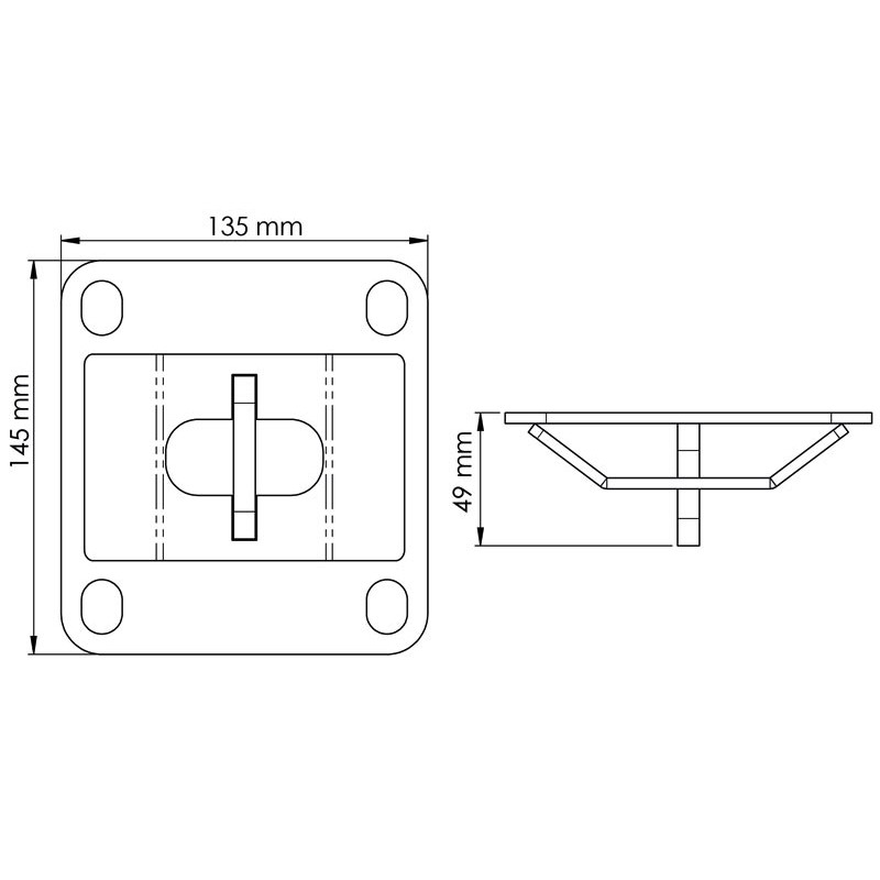 Wall plate "EASYLOCK" Wall plate "EASYLOCK"