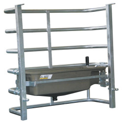 Double tube supports and protection for Polybac and Polytherme