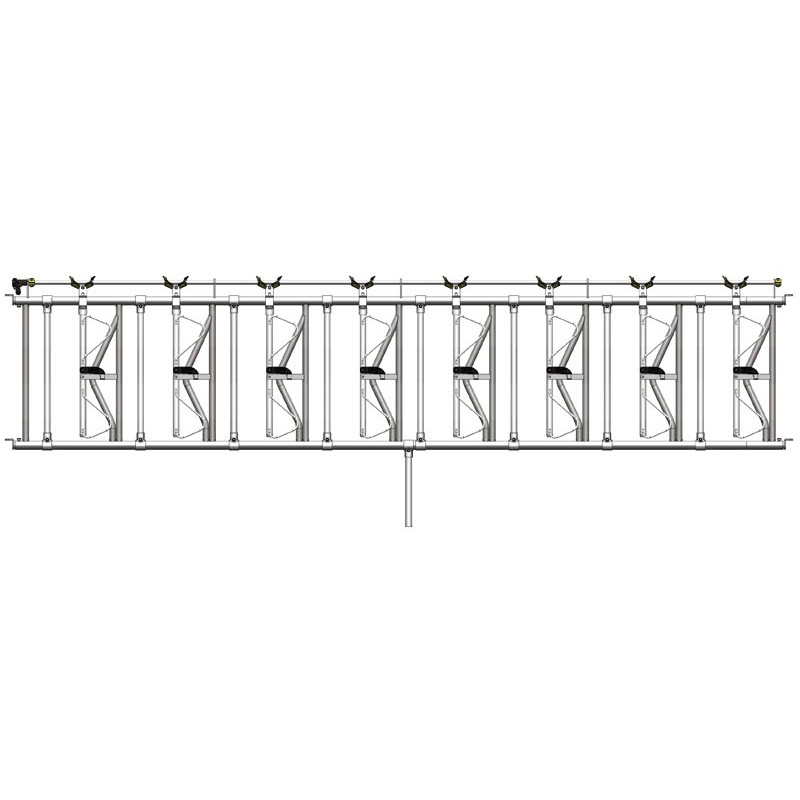Comfort SR headlock panel - 5.40 m/8 spaces Comfort SR headlock panel - 5.40 m/8 spaces