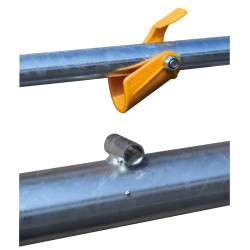 Comfort LR headlock panel - 4 m/5 spaces Comfort LR headlock panel - 4 m/5 spaces