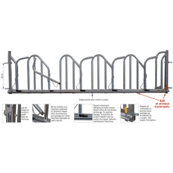 Swedish PRO yoke panel - 4 m/5 spaces Swedish PRO yoke panel - 4 m/5 spaces