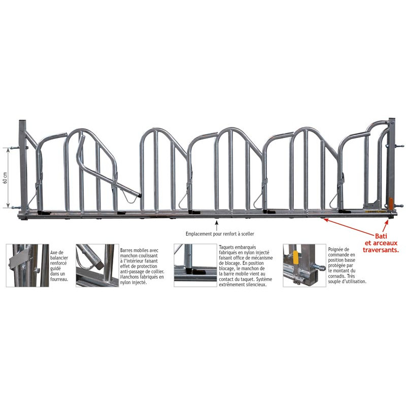 Swedish PRO yoke panel - 4 m/5 spaces Swedish PRO yoke panel - 4 m/5 spaces
