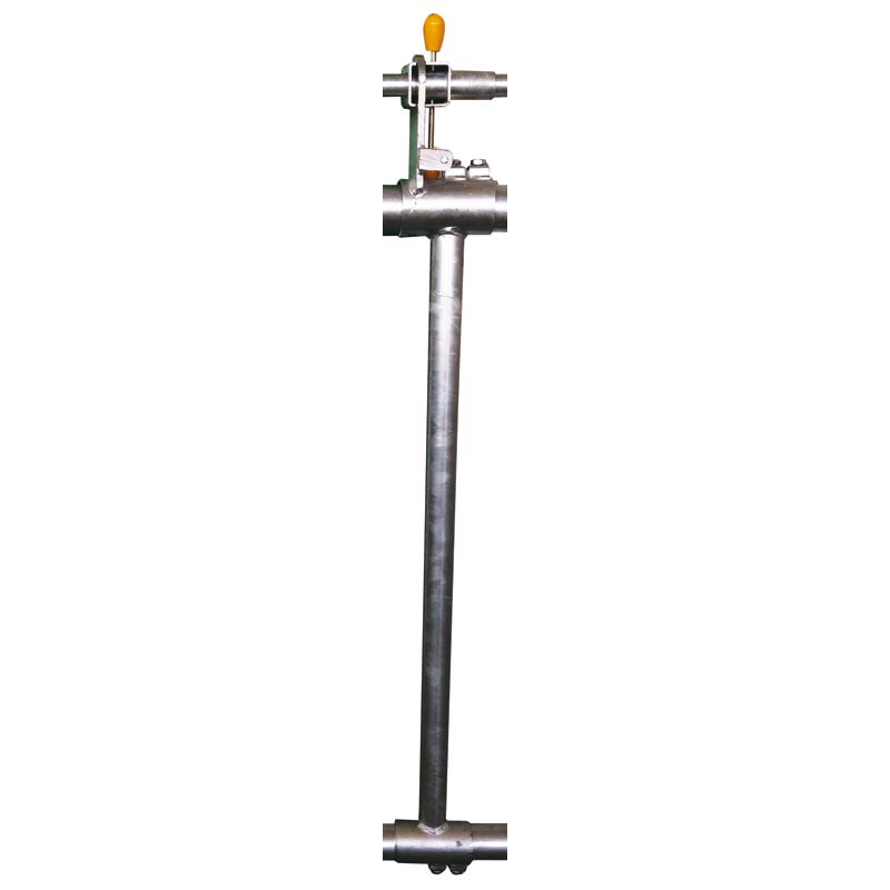 Finishing end with Comfort SR headlock panel handle