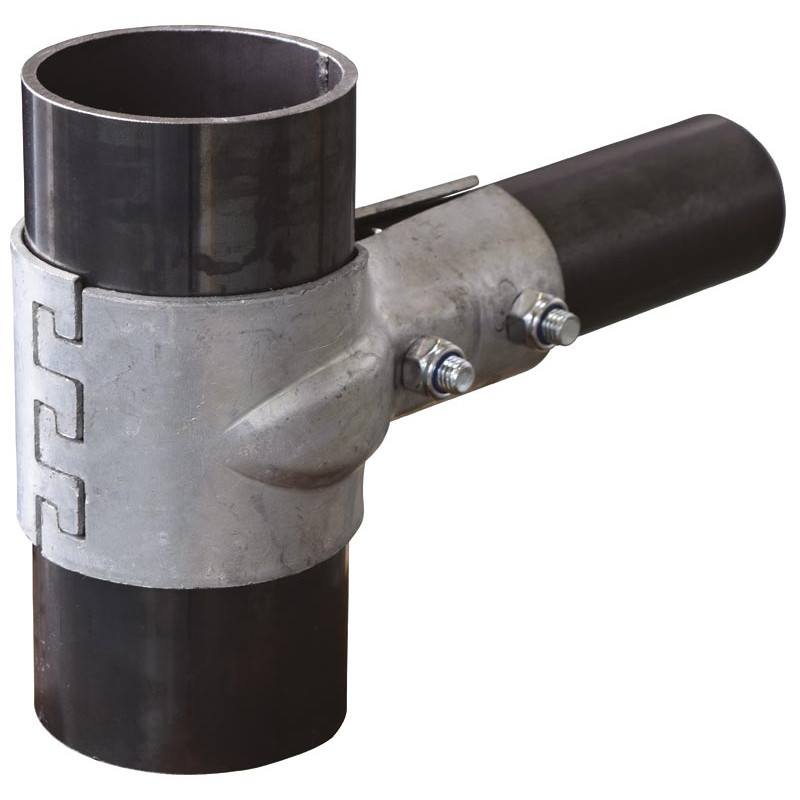 102 mm round shell for bare panel installation on 102 mm post - Single row 102 mm round shell for bare panel installation on 102 mm post - Single row