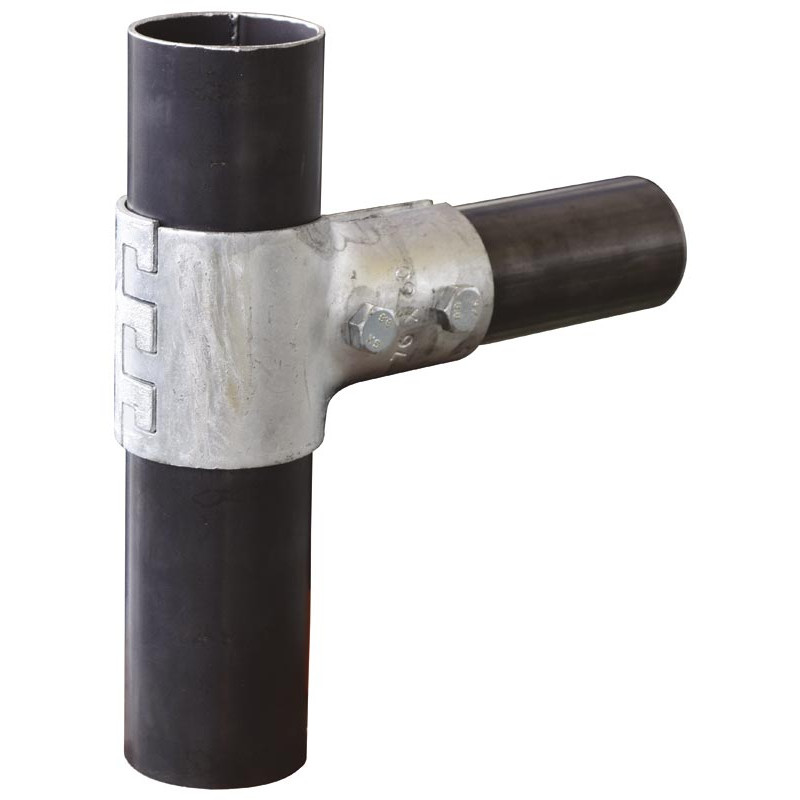 76 mm round shell for bare panel installation on 76 mm post - Single row 76 mm round shell for bare panel installation on 76 mm post - Single row