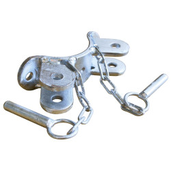 1/2 Ø 76 mm bracket - 2-way at 90° 1/2 Ø 76 mm bracket - 2-way at 90°