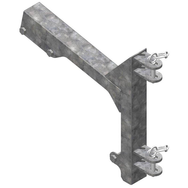 Extendable two-rail panel support for cubicle dividers "Pacific/Welfare/Single foot/Supercomfort/Europe" Extendable two-rail panel support for cubicle dividers "Pacific/Welfare/Single foot/Supercomfort/Europe"