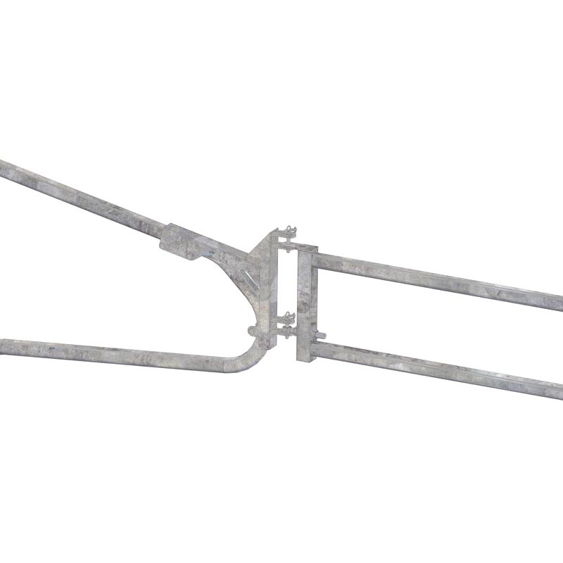 Extendable two-rail panel support for cubicle dividers "Pacific/Welfare/Single foot/Supercomfort/Europe" Extendable two-rail panel support for cubicle dividers "Pacific/Welfare/Single foot/Supercomfort/Europe"