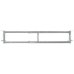 Extendable 2-rail feed panel - 2/3 m