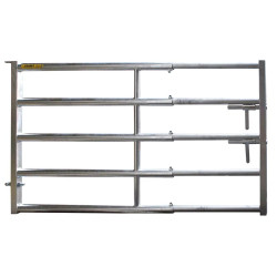 5-rail rear panel for 0.90/2 m stall barrier 5-rail rear panel for 0.90/2 m stall barrier