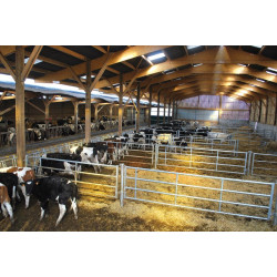 5-rail rear panel for 0.90/2 m stall barrier 5-rail rear panel for 0.90/2 m stall barrier