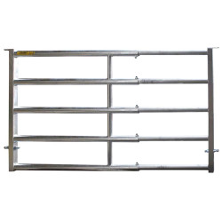 5-rail rear panel for 0.90/2 m stall barrier 5-rail rear panel for 0.90/2 m stall barrier